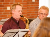 63 IMG 3929 Repetitie Muziek DezeFoto : 2015, Deurningen, jubileum, oud leden, plechelmus harmonie, repetitie, spolhoes